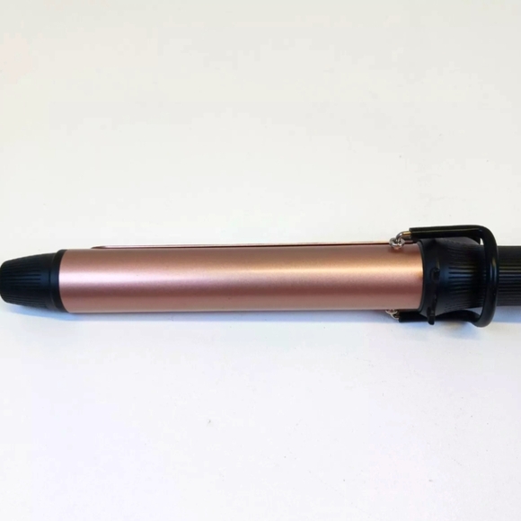 Kipozi 30mm QY-2028 Curling Iron Hair Curler With Ceramic Coating Rose Pink New - Picture 6 of 7